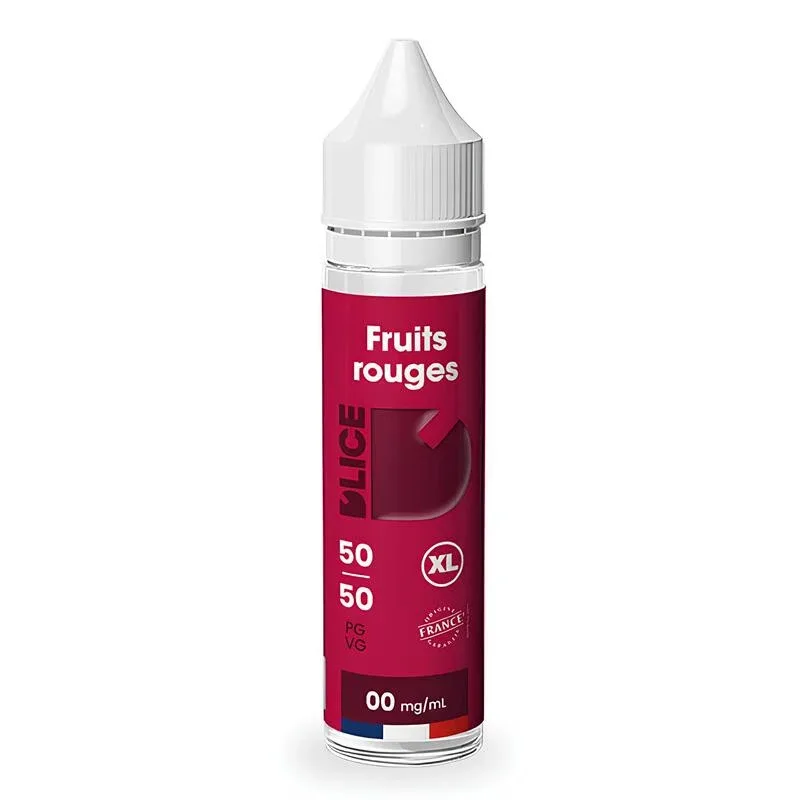 E-liquide Fruits Rouges 50ml – D'lice Xl