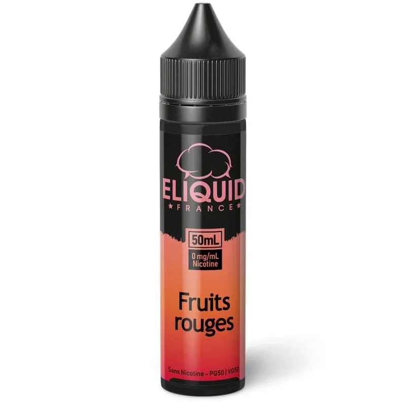 E-liquide Fruits Rouges 50ml – Eliquid France