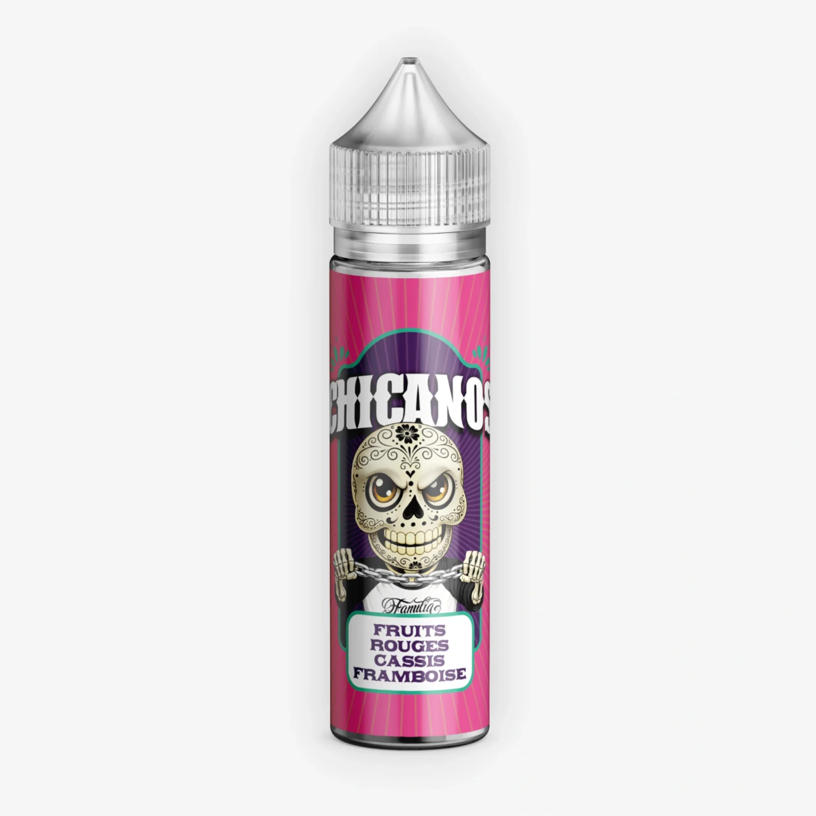 E-liquide Fruits Rouges Cassis Framboise 50 mL - Chicanos