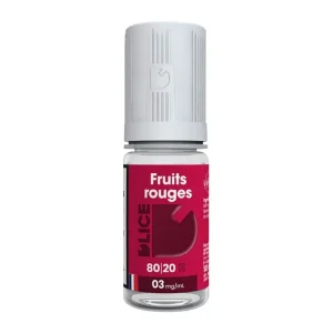 E-liquide Fruits rouges D'lice en 0, 3, 6, 12 ou 18 mg