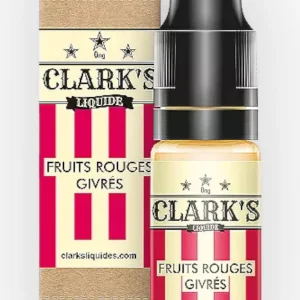 E-liquide Fruits Rouges Givres 10 mL - Clark's Liquide