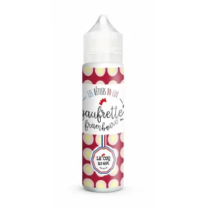 E-liquide Gaufrette Framboise 50 mL - Le Coq Qui Vape