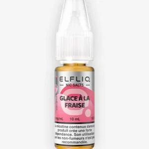 E-liquide Glace À La Fraise 10 mL - Elfliq ElfBar