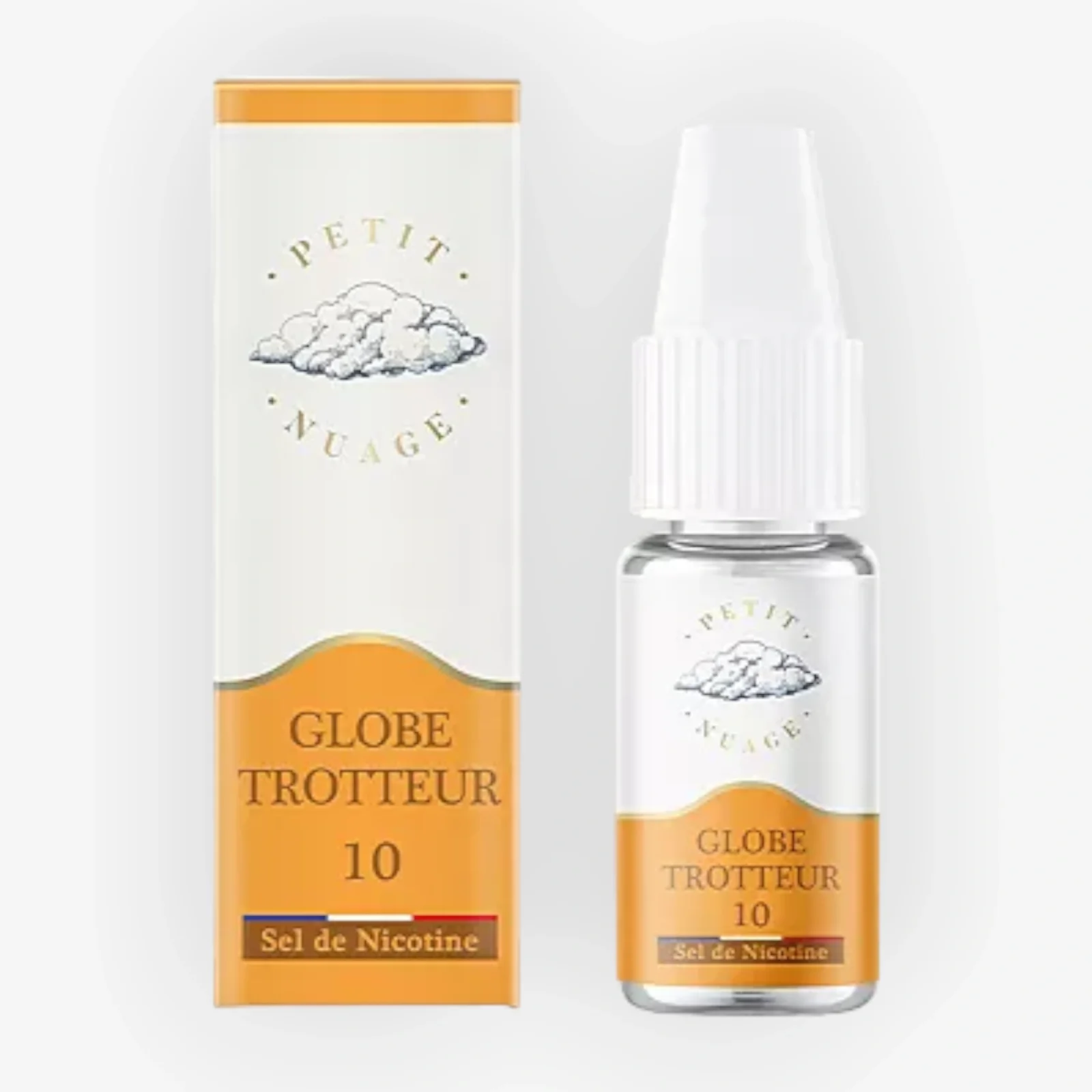 E-liquide Globe Trotteur Nic Salt 10 mL - Petit Nuage