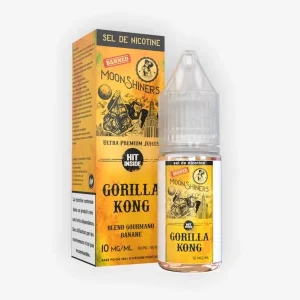 E-liquide Gorilla Kong Nic Salt 10 mL - Moonshiners Le French Liquide