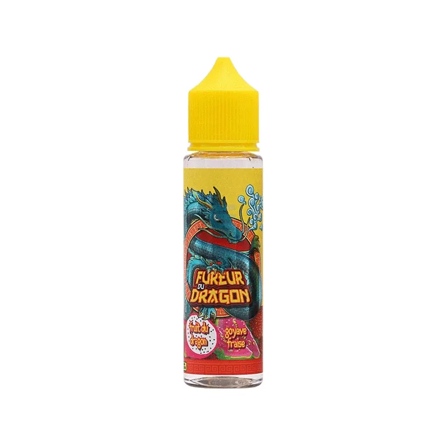 E-liquide Goyave Fraise 50 mL - Fureur du Dragon