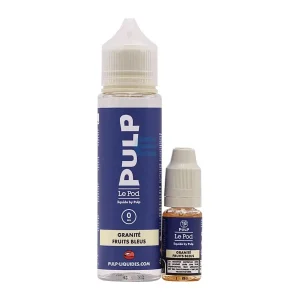 E-liquide Granité Fruits Bleus 60 mL - Pulp Le Pod
