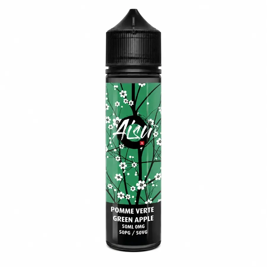 E-liquide Green Apple 50 mL - Aisu