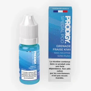 E-liquide Grenade Fraise Kiwi Nic Salt 10 mL - Prodigy (Vape Maker)