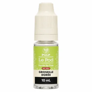 E-liquide Groseille Dorée Fizz 10 mL - Pulp Le Pod