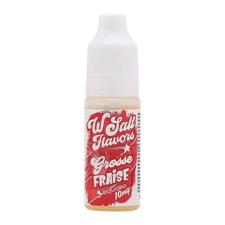 E-liquide Grosse Fraise 10 mL - Wsalt (Liquideo)