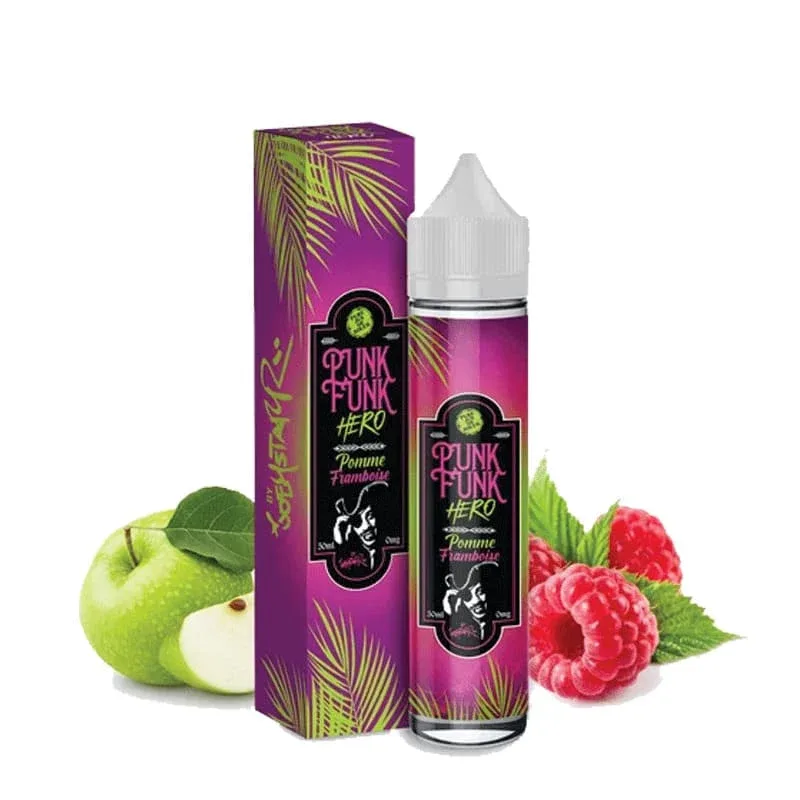 E-liquide HERO Pomme Framboise 50ml – Punk Funk