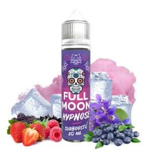 E-liquide Hypnose Full Moon 50ml - Barbe à papa, violette, myrtille