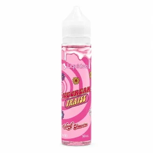 E-liquide Ice Cream Fraise 50 mL - Wpuff (Liquideo)