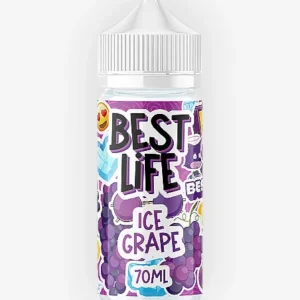 E-liquide Ice Grape 70 mL - Best Life Roykin