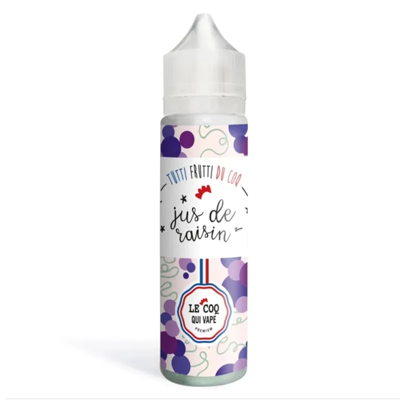 E-liquide Jus de Raisin 50ml – Le Coq Qui Vape