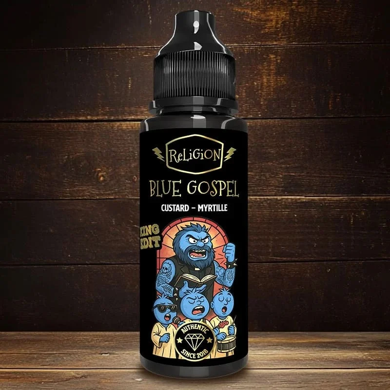 E-liquide King Edition Blue Gospel 100ml – Religion Juice
