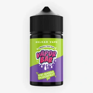 E-liquide Kiwi Mango Passion Fruit Ice 50 mL - Vapor Bar Reload Vape