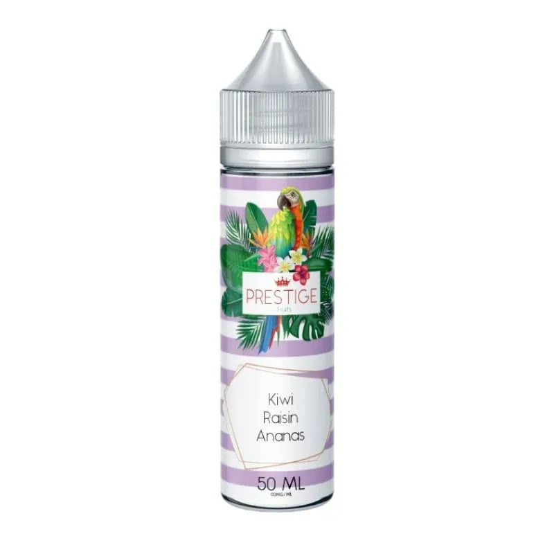 E-liquide Kiwi Raisin Ananas 50ml – Prestige Fruits