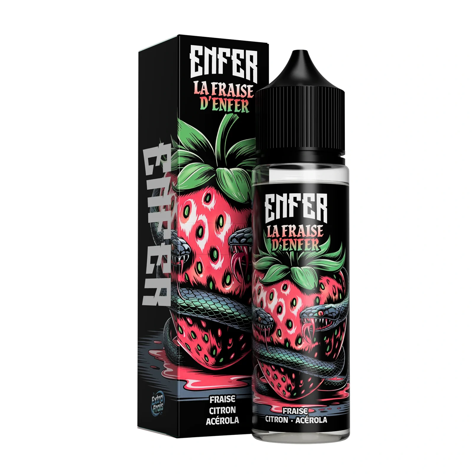 E-liquide La Fraise d’Enfer 50 mL - Enfer