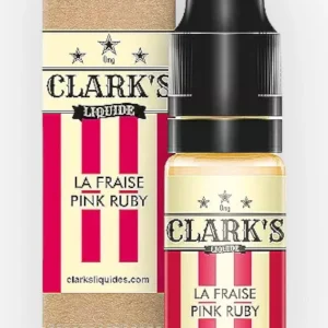 E-liquide La Fraise Pink Ruby 10 mL - Clark s Liquide