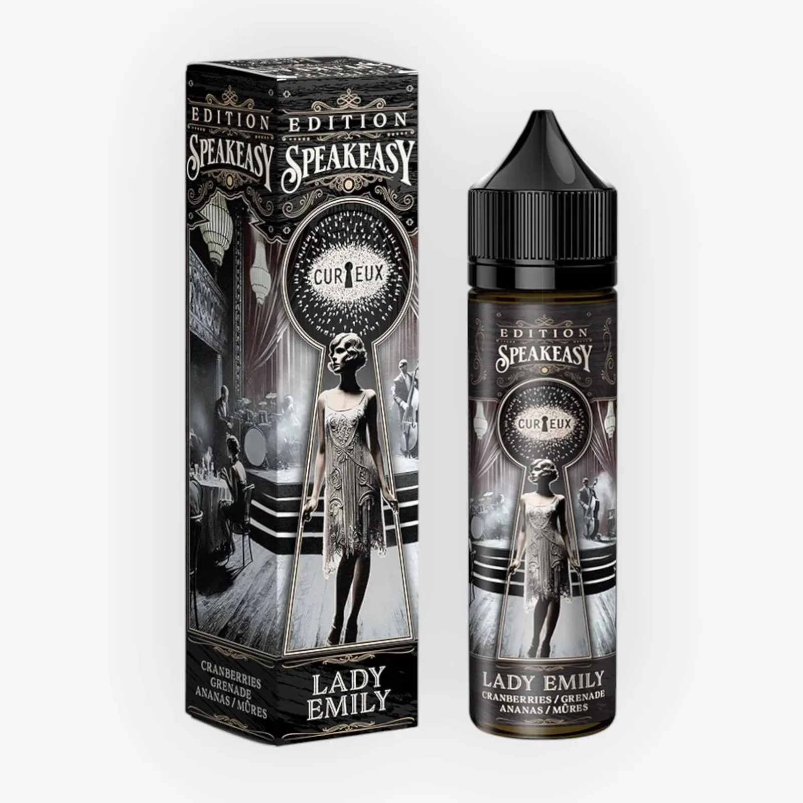 E-liquide Lady Emily 50 mL - Speakeasy (Curieux)