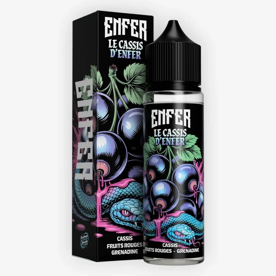 E-liquide Le Cassis D'Enfer 50 mL - Enfer