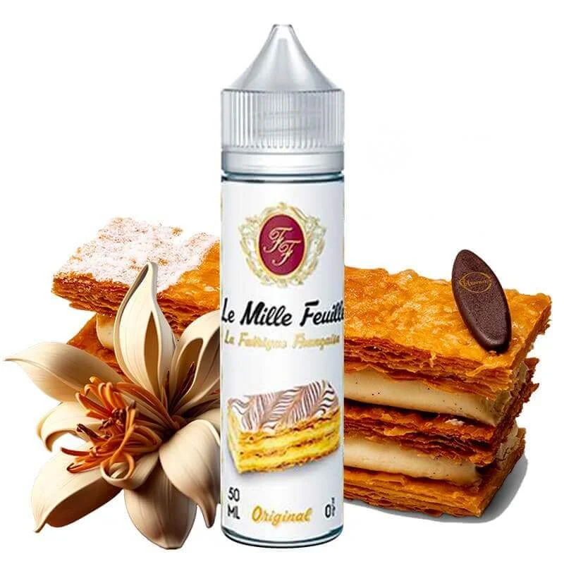 E-liquide Le Mille Feuille 50ml – La Fabrique Française