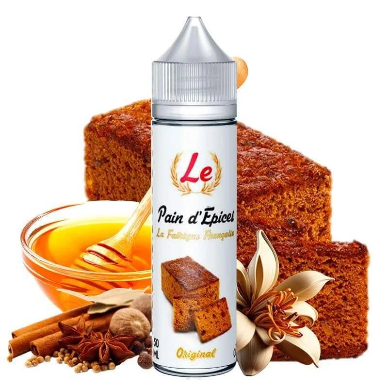 E-liquide Le Pain d'épices 50ml – La Fabrique Française
