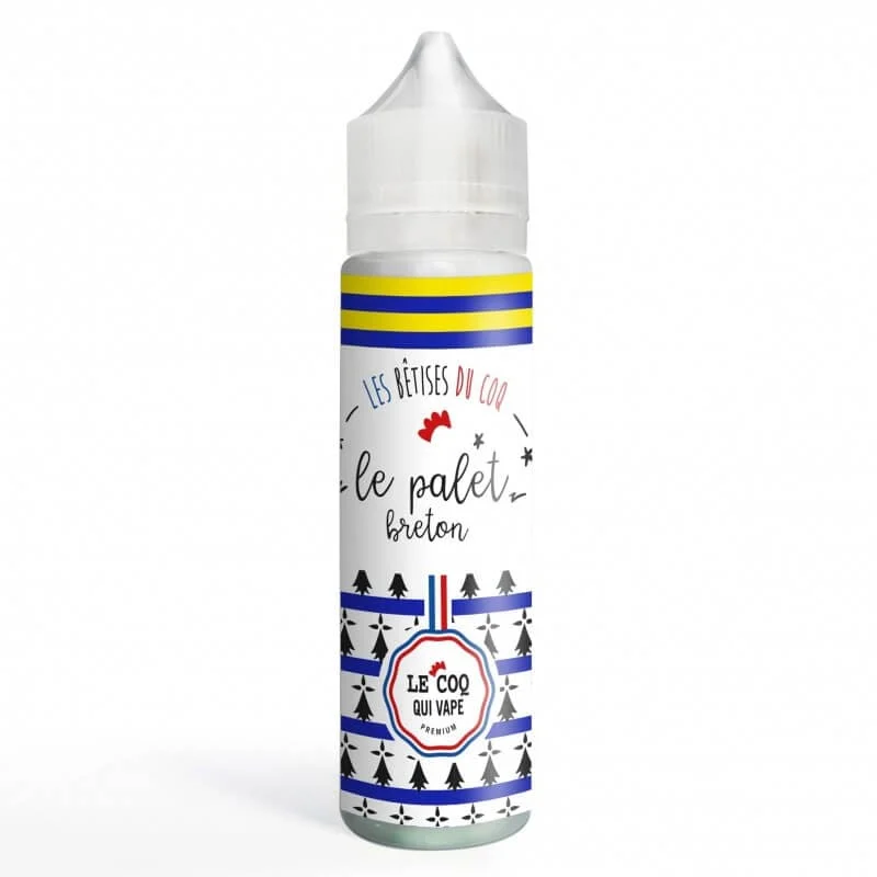 E-liquide Le Palet Breton 50ml – Le Coq Qui Vape