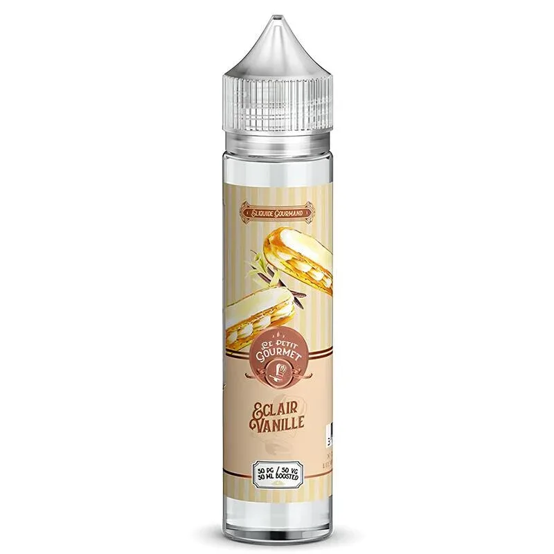 E-liquide Le Petit Gourmet Eclair Vanille 50ml – Savourea