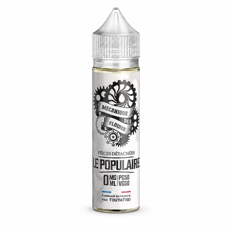 E-liquide Le Populaire 50 mL - Pièces Détachées La Mécanique des Fluides