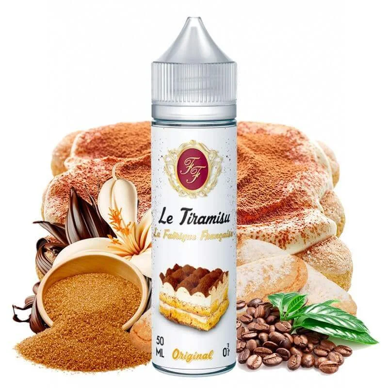 E-liquide Le Tiramisu 50ml – La Fabrique Française
