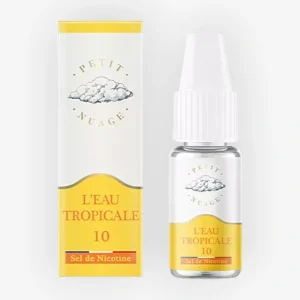 E-liquide L’Eau Tropicale Nic Salt 10 mL - Petit Nuage