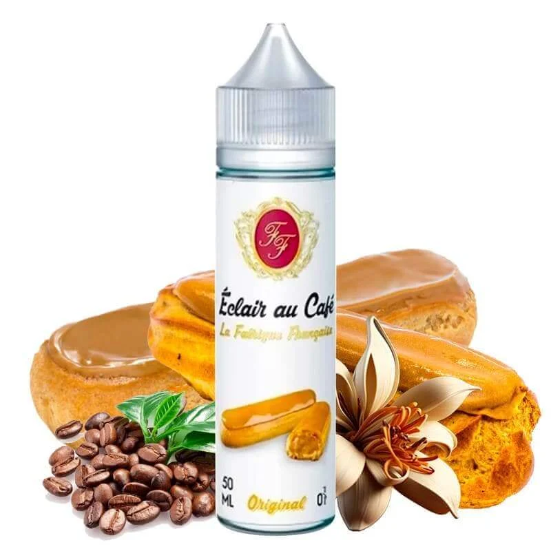 E-liquide L'Éclair au Café 50ml – La Fabrique Française