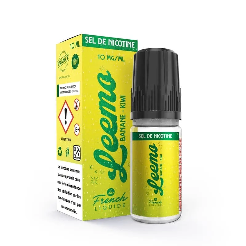 E-liquide Leemo Banane Kiwi 10ml – Le French Liquide - Image 2