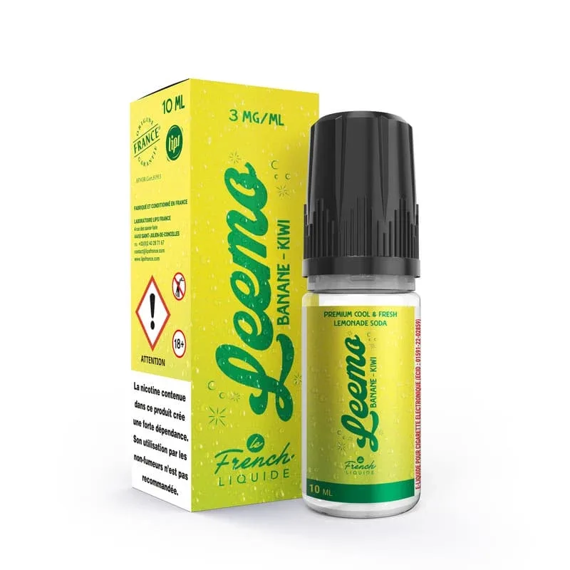 E-liquide Leemo Banane Kiwi 10ml – Le French Liquide