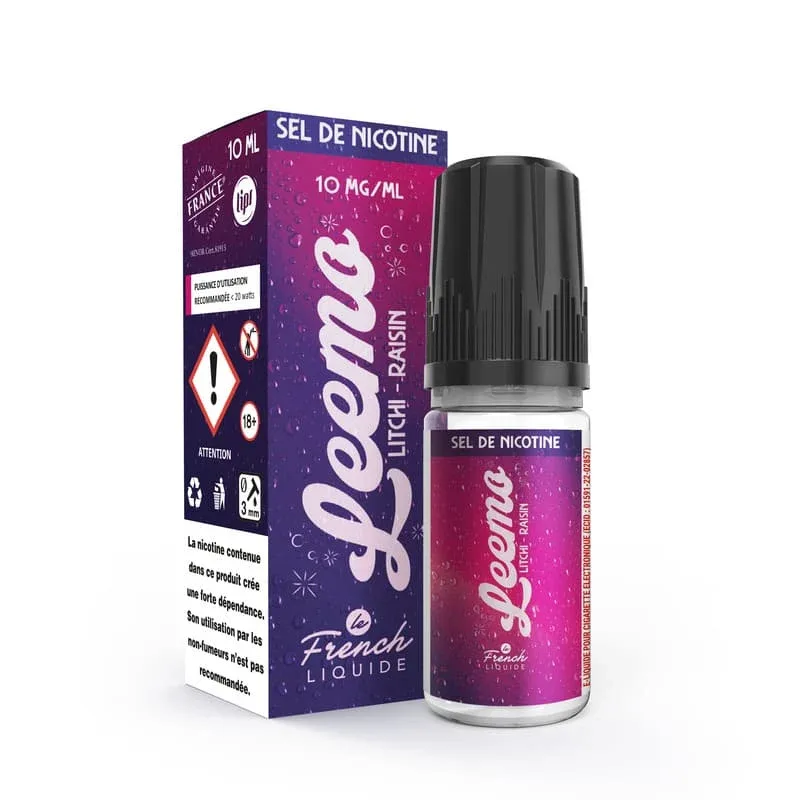 E-liquide Leemo Litchi Raisin 10ml – Le French Liquide - Image 2