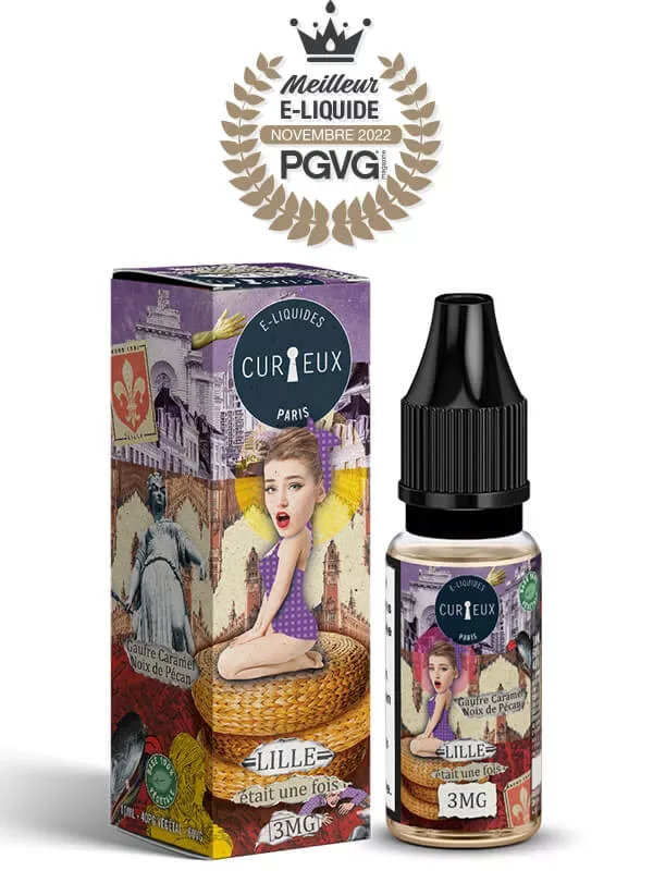 E-liquide Lille était une fois – 10ml – Curieux
