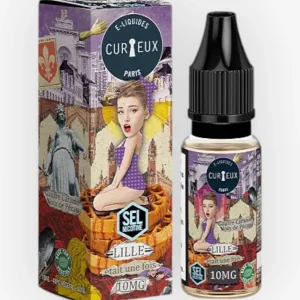 E-liquide Lille Était Une Fois Nic Salt 10 mL - Édition Hexagone Curieux