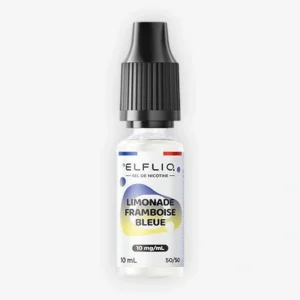 E-liquide Limonade Framboise Bleue Nic Salt 10 mL - Elfliq Made in France