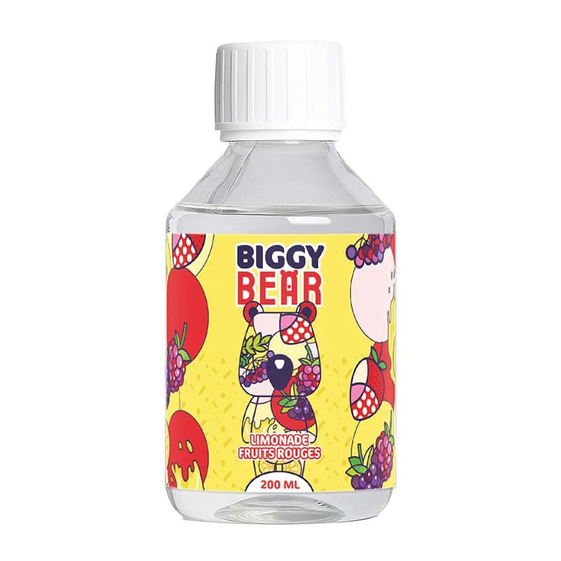 E-liquide Limonade Fruits Rouges 200ml 0mg – Biggy Bear