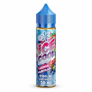 E-liquide Lychee Myrtille 50 mL - Ice Cool (Liquidarom)