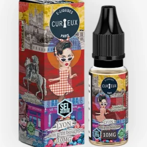 E-liquide Lyon Mon P'tit Bouchon Nic Salt 10 mL - Édition Hexagone Curieux