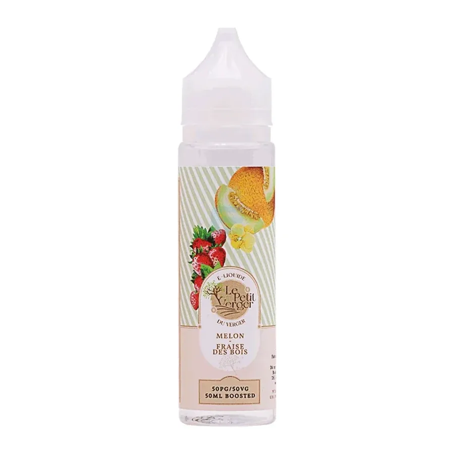E-liquide Melon Fraise des Bois 50 mL - Le Petit Verger
