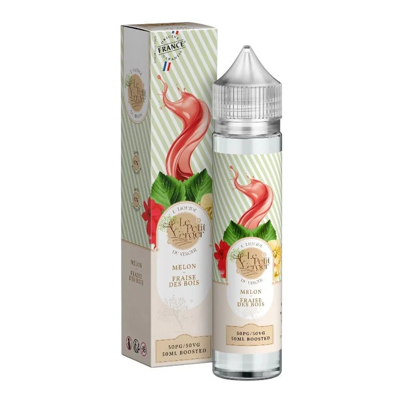 E-liquide Melon & Fraise Des Bois 50ml – Le Petit Verger Savourea