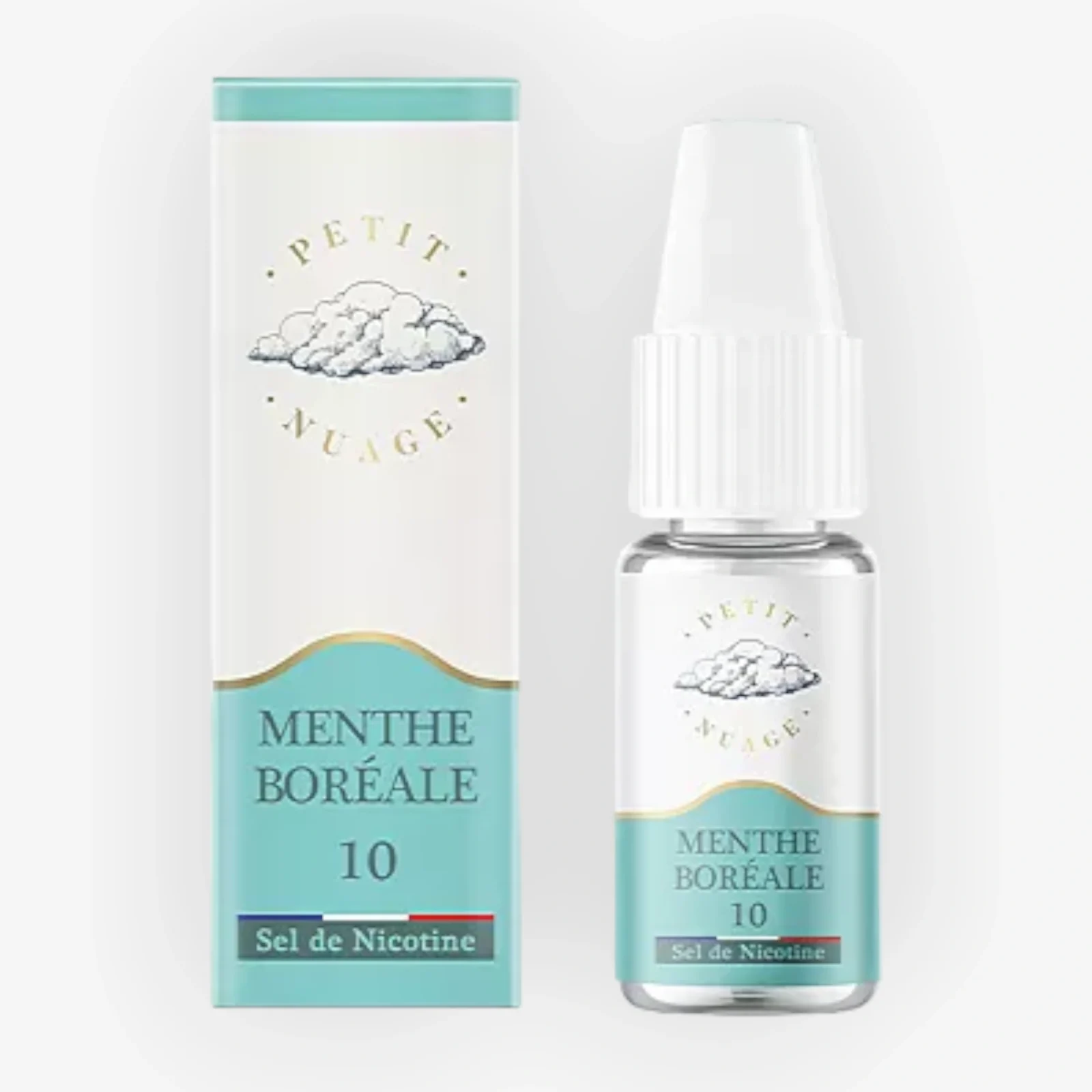 E-liquide Menthe Boréale Nic Salt 10 mL - Petit Nuage