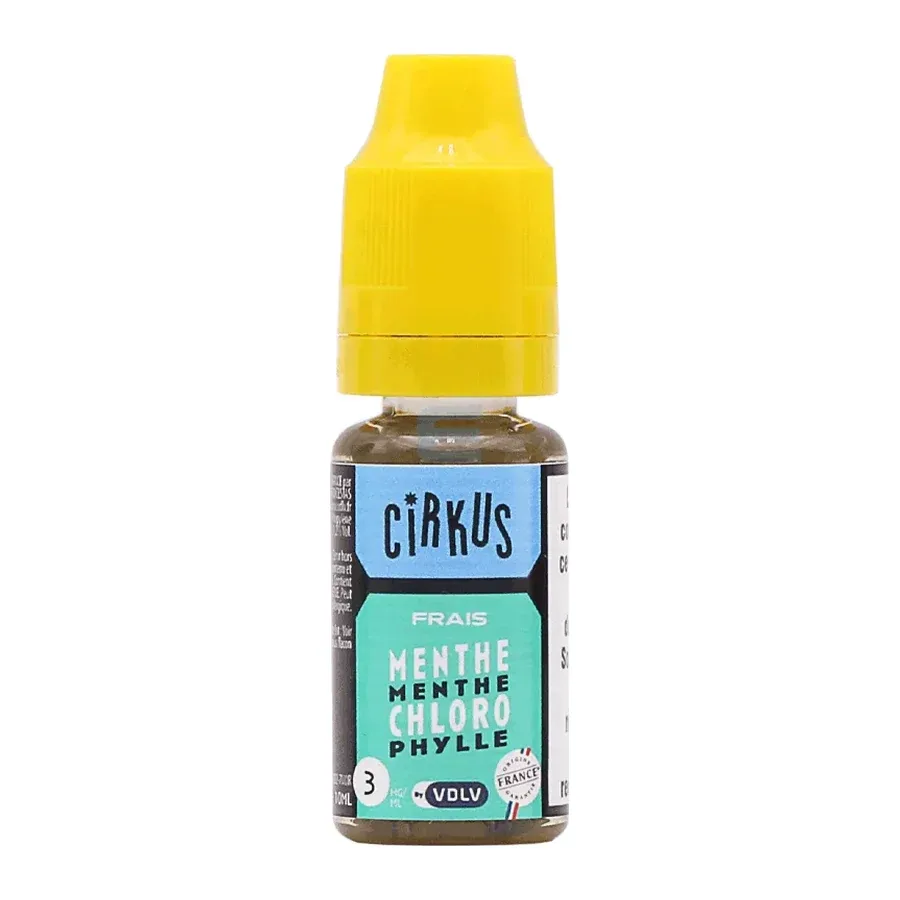 E-liquide Menthe Chlorophylle 10 mL - CirKus (VDLV)