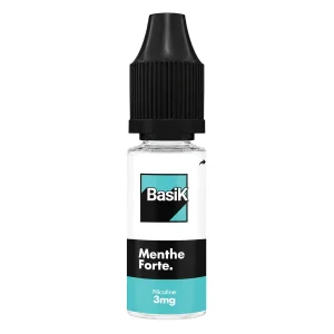 E-liquide Menthe Forte 10 mL - BasiK Cloud Vapor