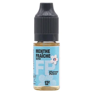 E-liquide Menthe Fraîche 10 mL - Flavour Power 50/50